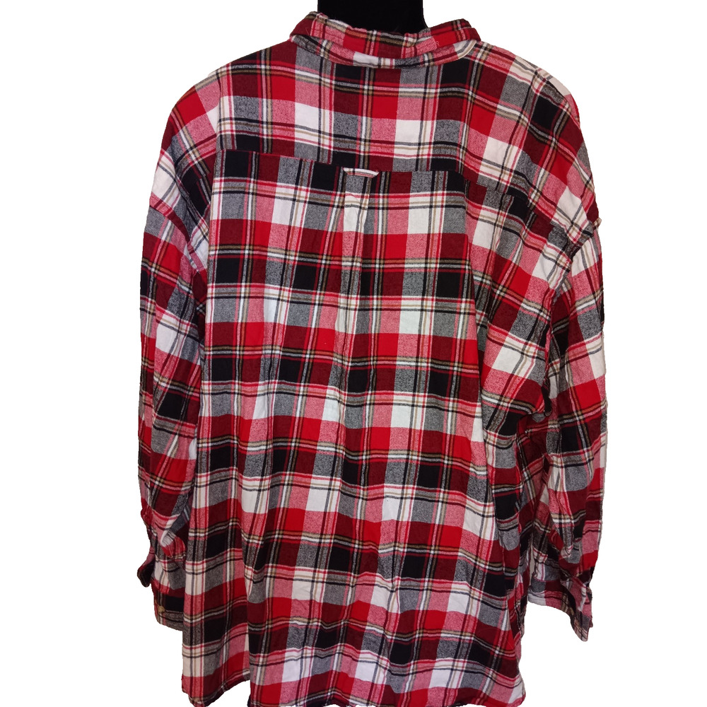 Wool And Trail Men’s Multi-color Long Sleeve Shirt Size 4X M001 - Picture 2 of 5
